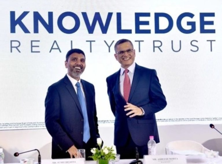 Knowledge Realty REIT IPO Debuts At 4% Premium On NSE